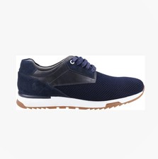 Hush Puppies SIMON Mens Comfort Lace-Up -Navy