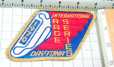 International Race Series  1970 Daytona Racing  Patch