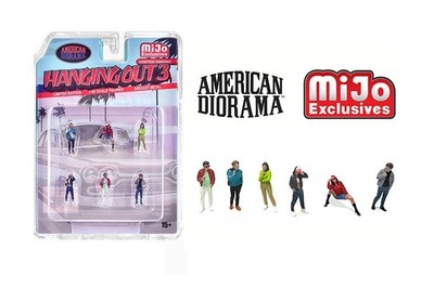 Hanging Out 3 American Diorama MIJO 2430MJ 1:64 Scale Mini Figures