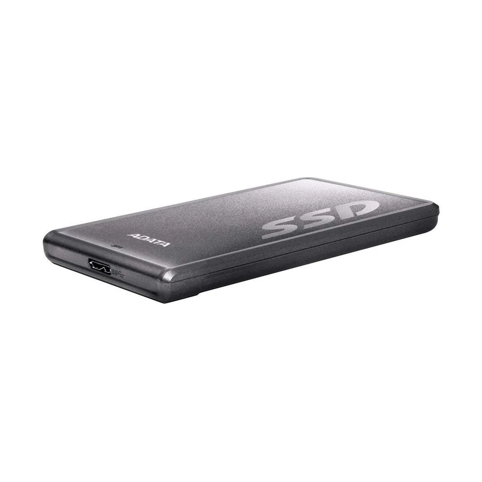 ADATA SV620H 256GB USB 3.0 External Solid State Drive (ASV620H-256GU3-CTI) Slim - Image 2 of 4