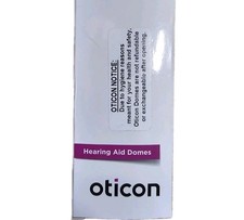 1 Pack Oticon miniFit 12mm Bass Double Vent Domes For Hearing Aids. 10 Total.