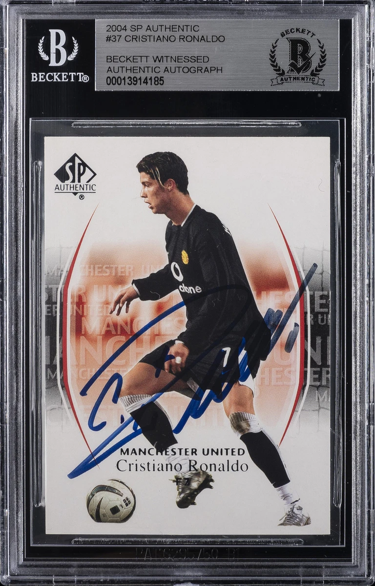 2004 SP Authentic Manchester United Cristiano Ronaldo #7 for sale