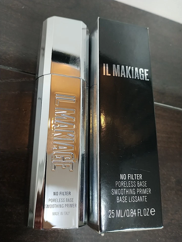 NO FILTER 2 PACK PORELESS BASE SMOOTHING PRIMER- 25ml NIB IL MAKIAG - Image 2 of 4