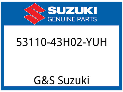 Suzuki OEM Part 53110-43H02-YUH FENDER,FRONT (WHITE)