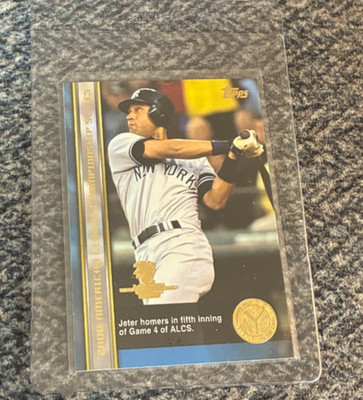 Derek Jeter 2000 Topps Subway Series #78