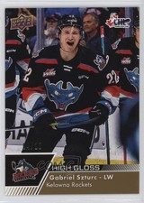 2022-23 Upper Deck CHL High Gloss 4/10 Gabriel Szturc #150 h8y
