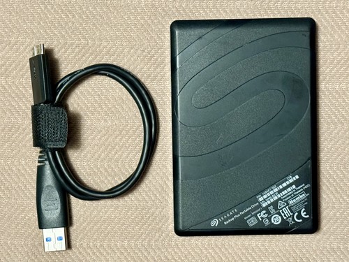 Seagate Backup 1TB Portable External Hard Drive USB 3.0 – Black Pre-Owned Tested - Picture 2 of 7