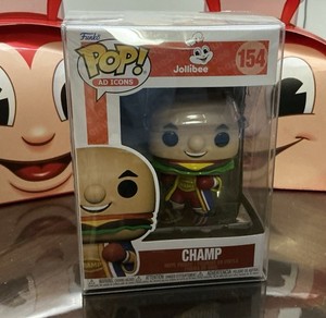 Funko Pop! Jolibee Champ Numéro 154, Vinyl, édition 2022, Neuve Sous Blister