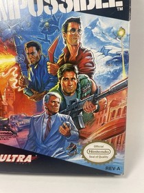 Mission: Impossible Complete in Box CIB (Nintendo, NES 1990) Tested 