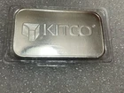 Rare!! Kitco 1 Troy Ounce .9999 Fine Silver Bar In Original Plastic