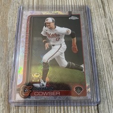 2025 Topps Chrome Logofractor #44 Colton Cowser - Baltimore Orioles 