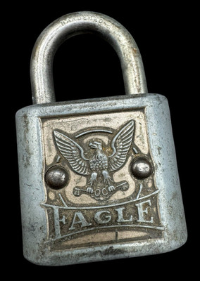 Vintage Eagle Lock Company No Key Hardened 2.5''