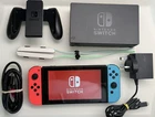 Nintendo Switch 32GB with upgraded TMR Joy-Cons Doc and Charger