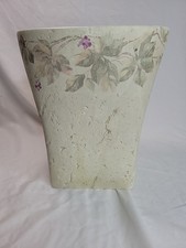 CROSCILL Ivy Waste Basket CHERI BLUM