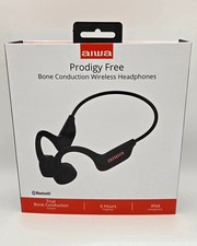 Aiwa Prodigy Free Bone Conduction Wireless Headphones - NEW