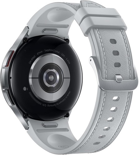 Samsung Galaxy Watch 6 Classic 47mm - Bluetooth - SM-R960 - Smartwatch - Silver - Afbeelding 6 van 12