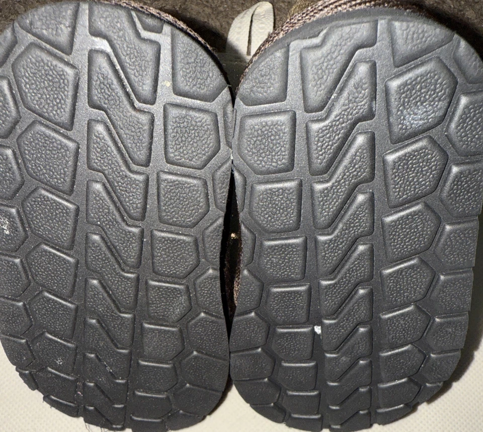 BABY GAP МЕДВЕДЬ ЛИЦО МАЛЫША ПУШИСТЫЙ МЕДВЕДЬ ТАПОЧКИ БОТИНКИ ИСКУССТВЕННЫЙ ШЕРПА КОРИЧНЕВЫЙ РАЗМЕР 5 - Изображение 4 из 4