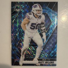 Panini 2025 Mosaic Matt Milano #241 Prizm Buffalo Bills NFL Genesis *Case Hit*