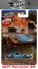 1:64 1971 Porsche 911 di-cast by Hot Wheels Silver Series Vintage Club