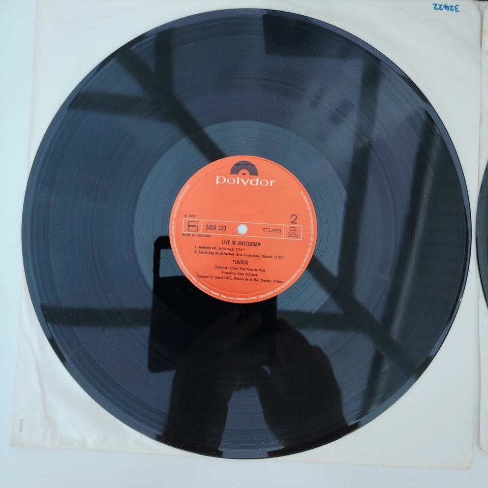 Flairck - Live in Amsterdam Double Vinyl LP Polydor 1980 Dutch Pressing EX  VG,+ - Image 4 of 4