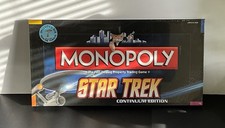 Monopoly Star Trek Continuum Edition Hasbro Board Game - Brand