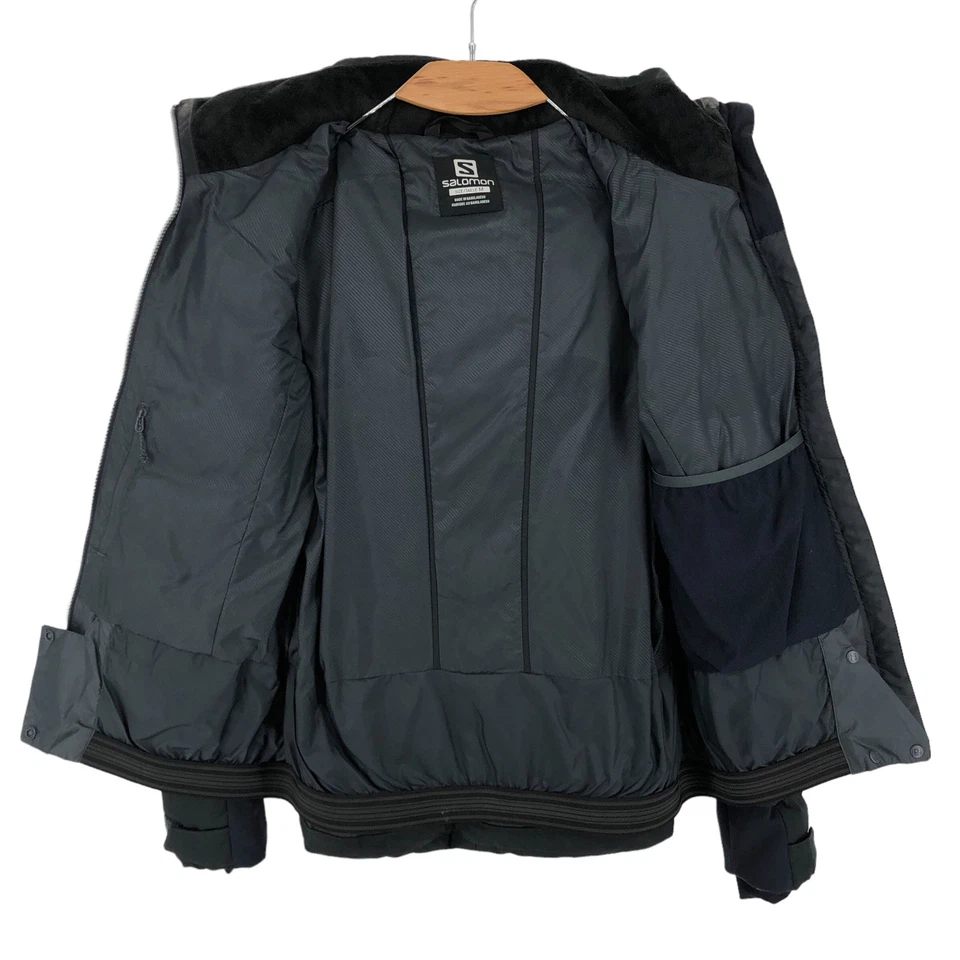 SALOMON Women Hooded Puffer Jacket Coat Size M - Image 3 of 4