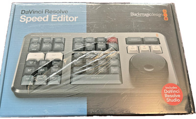 Neuer Blackmagic DaVinci Resolve Speed Editor inkl. DaVinci Resolve Lizenz