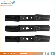 3 Pack Mower Blades For Cub Cadet MTD 942-05052A XT1 XT2 50" Deck 742-05052A
