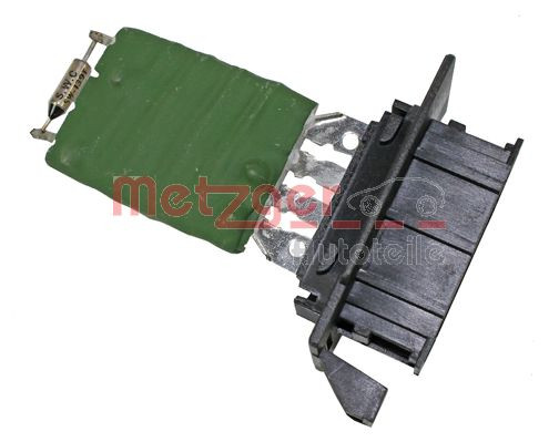 METZGER 0917043 Resistor, interior blower for MERCEDES-BENZ,VW