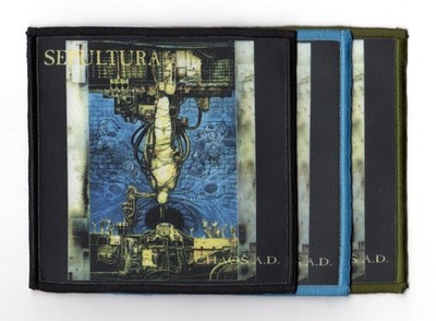 Sepultura Chaos AD Sublimated Printed Patch Brazilian Heavy Metal