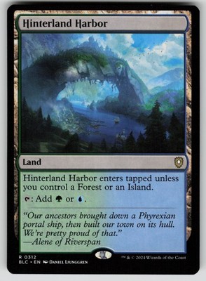 Hinterland Harbor Normal R Commander: Bloomburrow 312 NM