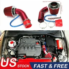 Cold Air Intake Filter Induction Kit Pipe Power Flow Hose System Car Accessories