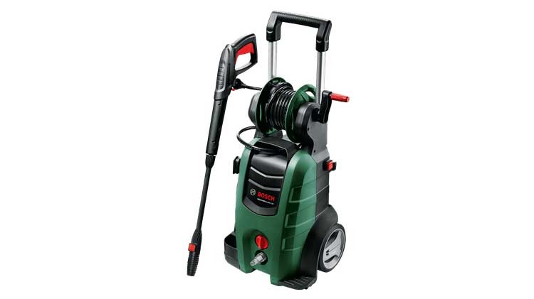 Nettoyeur haute-pression BOSCH Advanced Aquatak 140 avec flexible armé de 8m et enrouleur