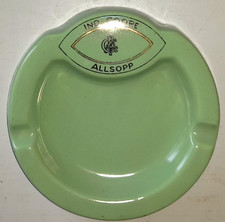 Vintage Mintons Ind Coope Allsopp Round 13cm Ceramic Ashtray. UK ONLY. Free Post