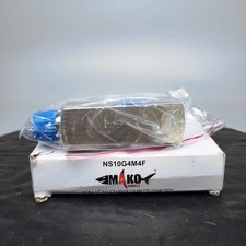 Mako NS10G4M4F SS316 Needle Gauge Valve 1/2" MxFxP 10000PSI 200F NACE PTFE⚙️