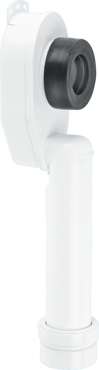 Mcalpine HCUS50UK Urinal Bowl Syphonic 's' 75mm Water Seal Trap Prevents Odors