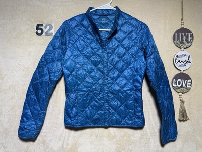 Uniqlo Girls /Women s Ultra Light Blue Down Jacket. Size XS.