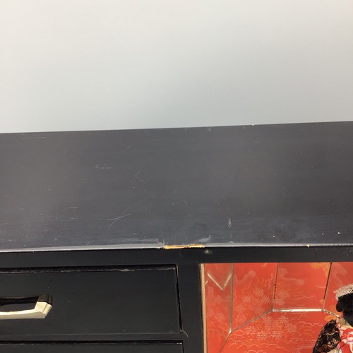 Vintage Japanese Black Lacquer Music Jewelry Chest Box. Music Box Works. - Picture 11 of 19