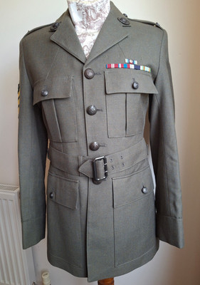 Colour Sergeant Royal Marines Lovat No. 1B/1C Dress Jacket + Belt - 176/96/80.