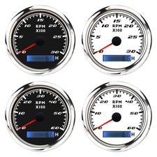 Contagiri contaore stabile per auto, camion, marina e 12 V/24 V