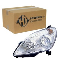 DIEDERICHS HALOGEN SCHEINWERFER mit LWR CHROM LINKS für OPEL ZAFIRA | 1891183