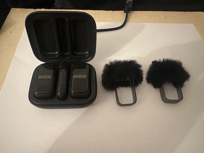 RØDE Wireless Micro 2-Person Wireless Mic System + Charging Case & Deadcat Winds