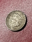 1861 Indian Head Cent VG+/F Details With Corrosion Semi Key Date Coin USA #H7