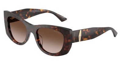 JIMMY CHOO JC5066U 500213 Havana Brown Gradient 52 mm Women's Sunglasses