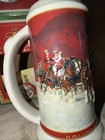 Budweiser Holiday Stein 2004 25th Anniversary CLYDESDALE Mug NIB — photo 3