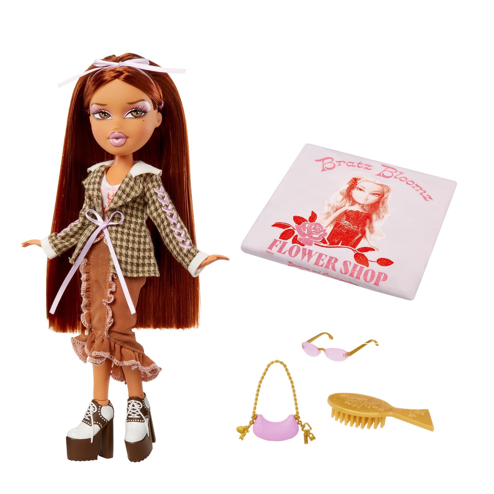 Bratz Stylin Yasmin - Modepuppe mit Gestalten fr Dich 10490₽