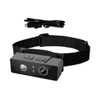 2 in 1 Head-mounted Action Camera 1080P HD Outdoor Sports Camcorder w/ Headlamp