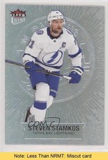 2021 Upper Deck Fleer Ultra Medallions Platinum 62/100 Steven Stamkos READ 1os2