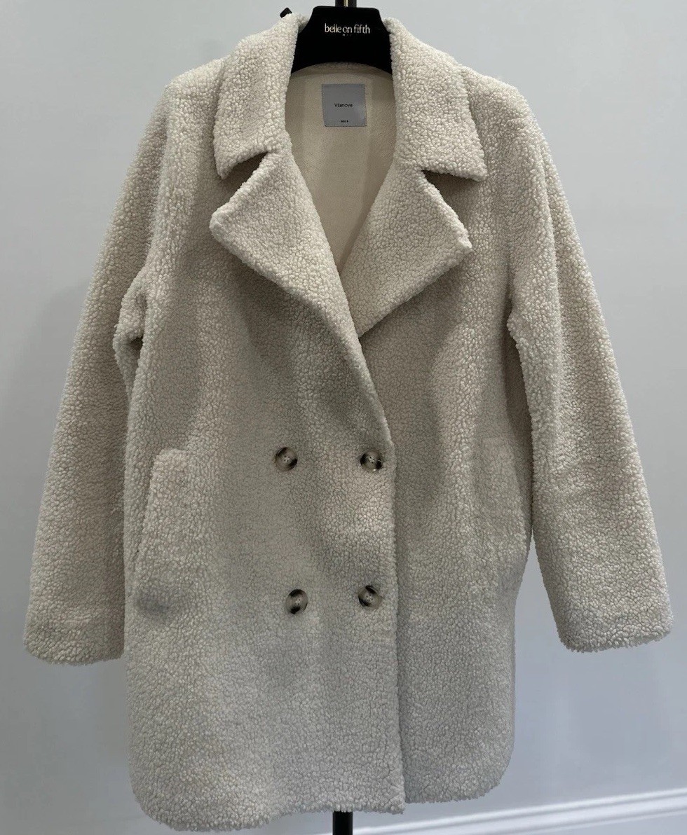 Beige Teddy Coat