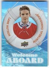 2024-25 Upper Deck #WA-16 Lane Hutson Welcome Aboard